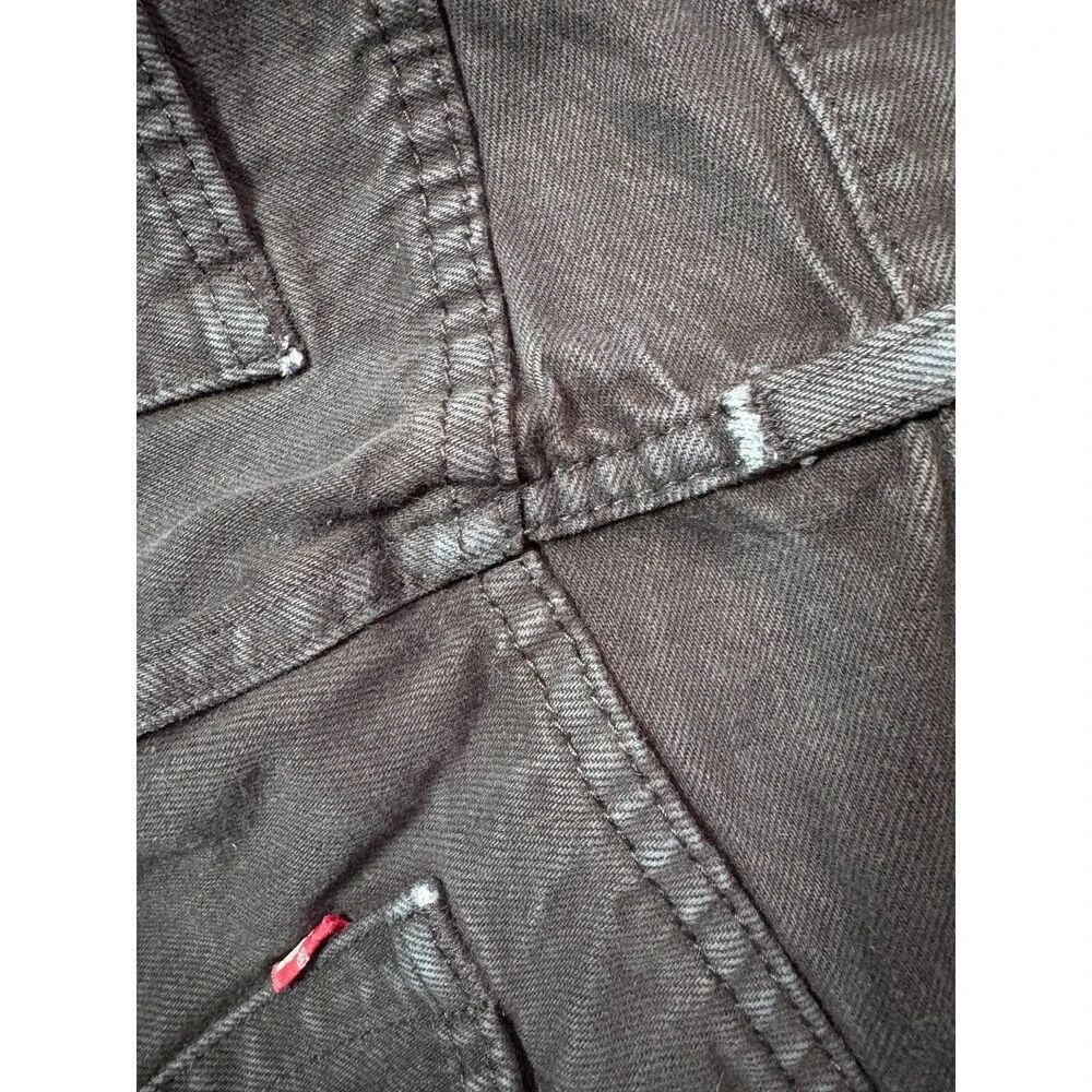 Levis 501 Mens Jeans Premium Black 34 x 34 Denim